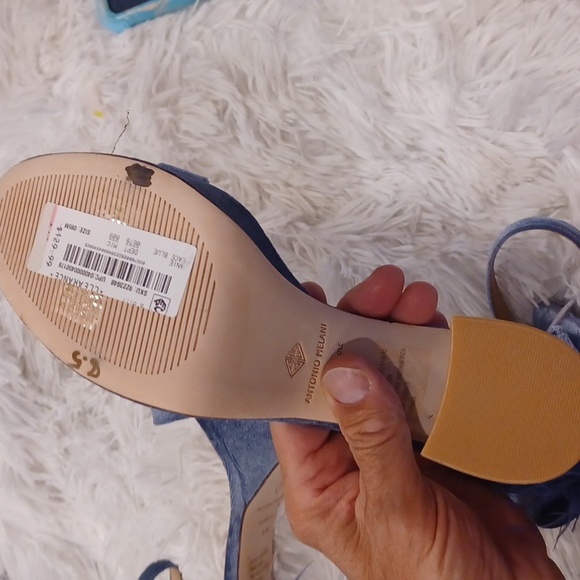 Antonio Melani, the Janie Velvet Platform Dress Sandals Women's  NEW Clearance - Picture 4 of 9